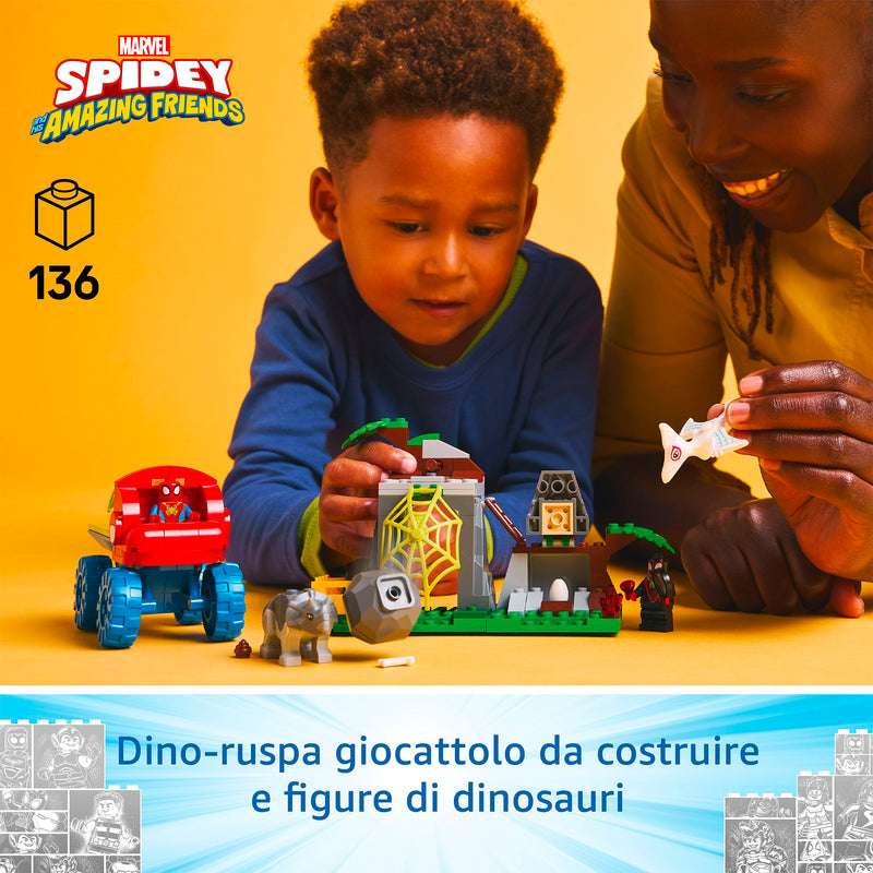 LEGO 11199 SPIDEY TEAM SPIDEY SALVATAGGIO SU DINO-RUSPA