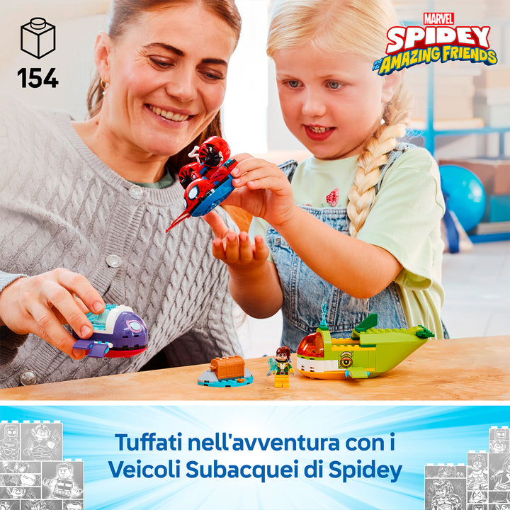 LEGO 11207 SPIDEY: VEICOLI SUBACQUEI