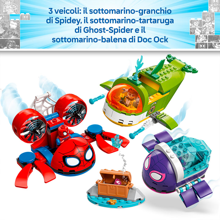 LEGO 11207 SPIDEY: VEICOLI SUBACQUEI