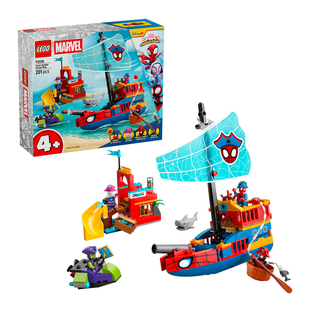 LEGO 11208 NAVE PIRATA DEL TEAM SPIDEY
