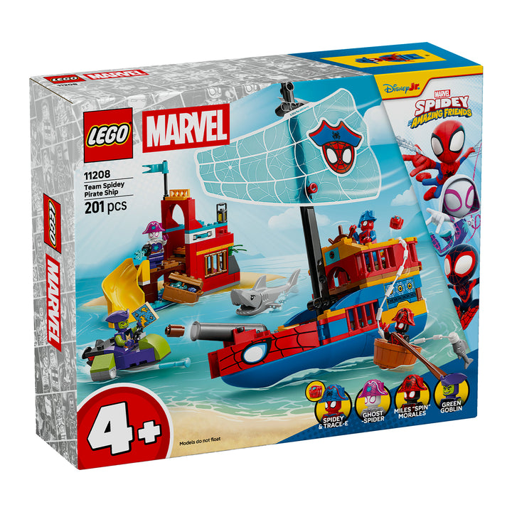 LEGO 11208 NAVE PIRATA DEL TEAM SPIDEY