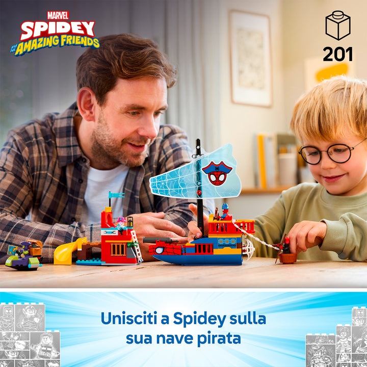 LEGO 11208 NAVE PIRATA DEL TEAM SPIDEY