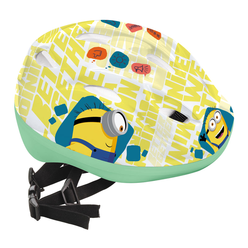 CASCO BICI MINIONS 52-56CM