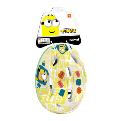 CASCO BICI MINIONS 52-56CM