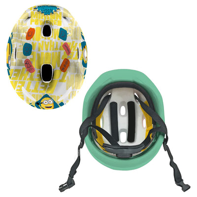 CASCO BICI MINIONS 52-56CM