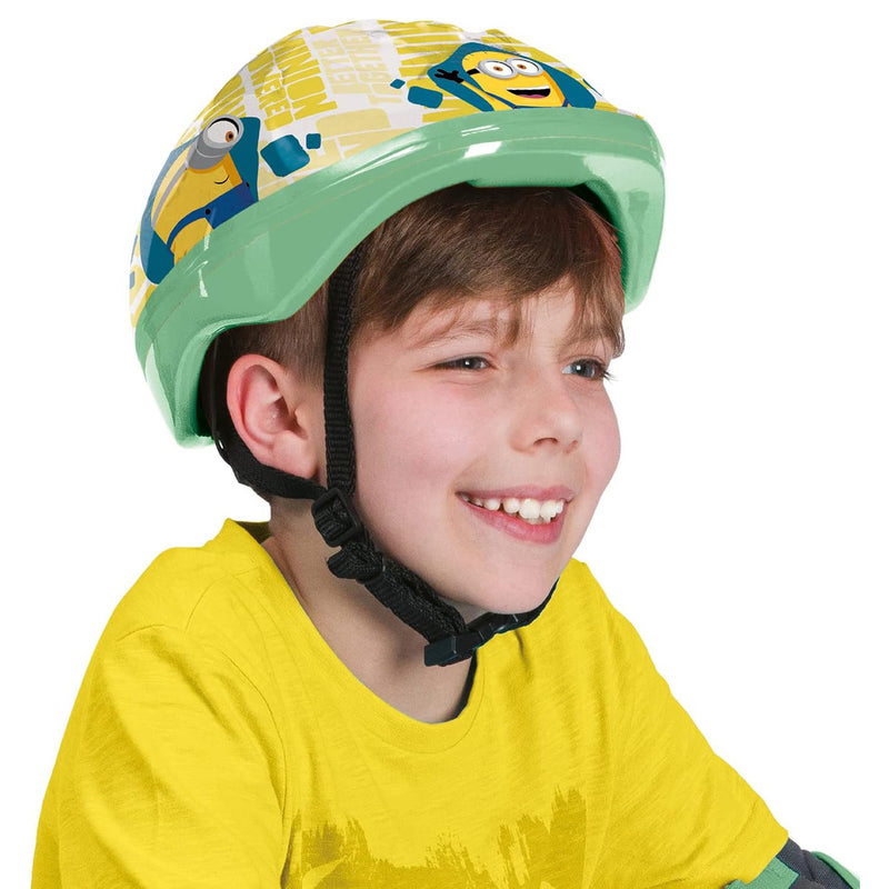 CASCO BICI MINIONS 52-56CM