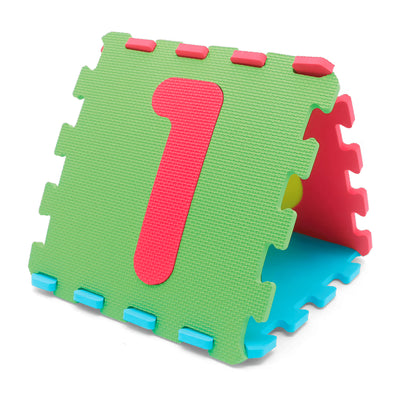 TAPPETO PUZZLE NUMERI 10PZ 10MM 30X30CM