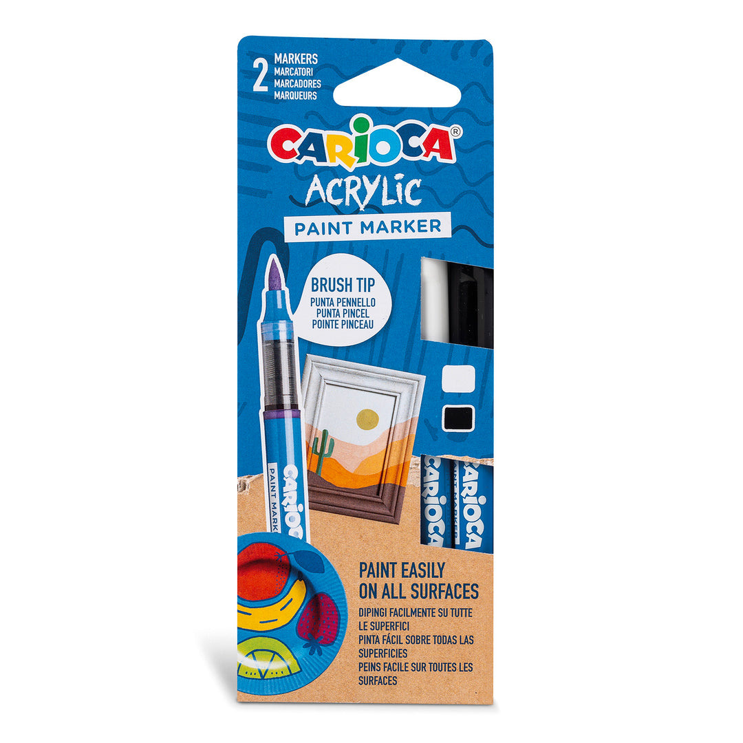 MARCATORI ACRILICI PAINT MARKER 2PZ