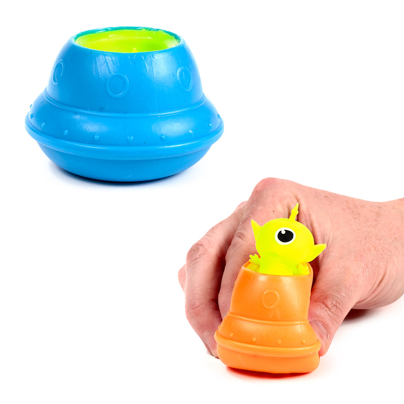 ALIENO E UFO SQUEEZY POP OUT