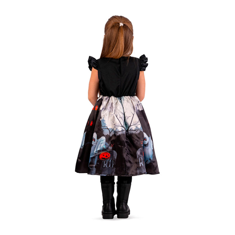COSTUME ABITO FANTASMINI CON BORSETTA