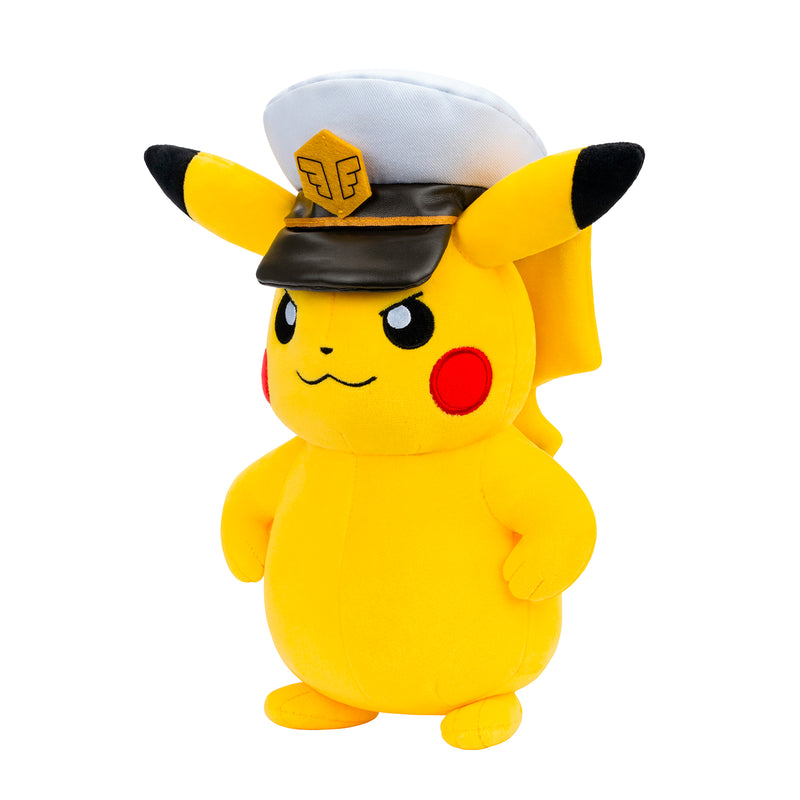 PELUCHE POKEMON CAPITAN PIKACHU 20CM