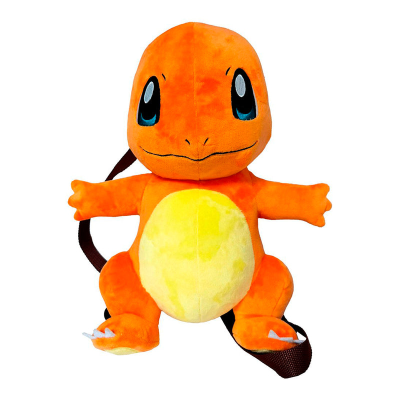 PELUCHE CHARMANDER CON ZAINO 35CM