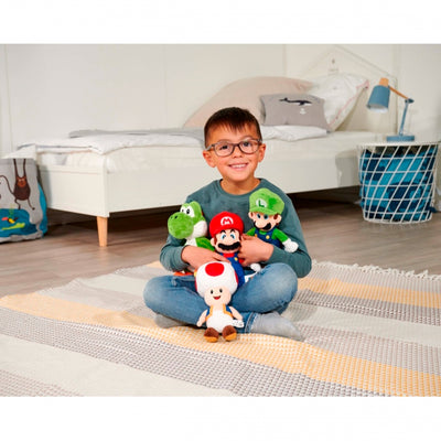 PELUCHE SUPER MARIO 4 ASSORTIMENTI 20-25CM