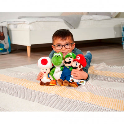 PELUCHE SUPER MARIO 4 ASSORTIMENTI 20-25CM