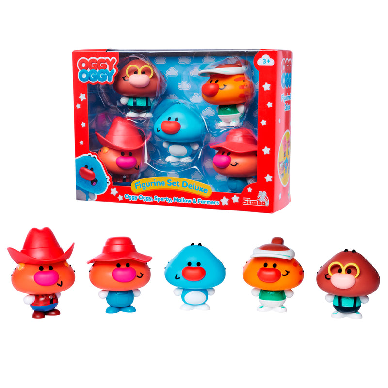 OGGY OGGY SET 5 PERSONAGGI