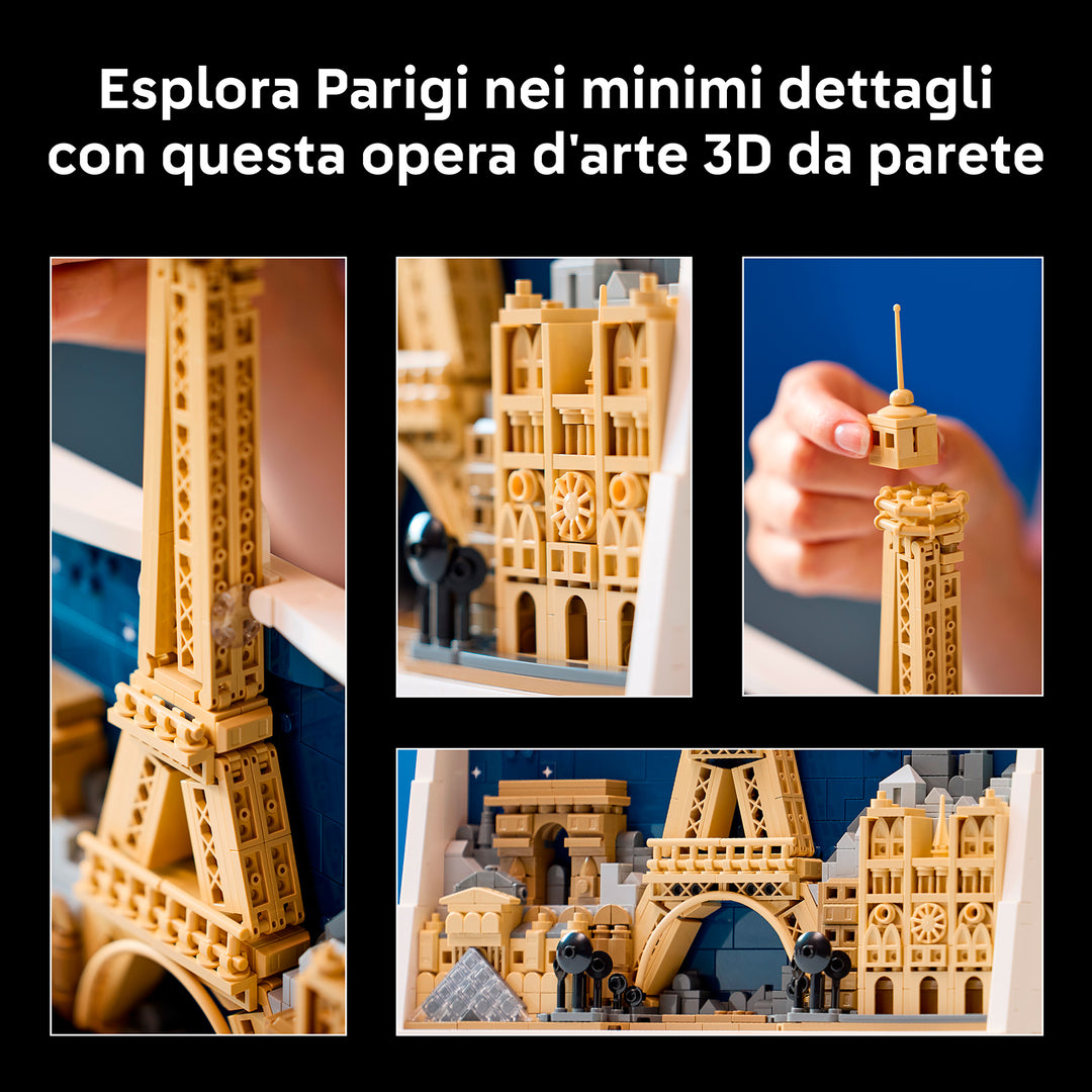 LEGO 21064 PARIGI - LA CITTÀ DELL&