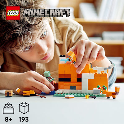 LEGO 21178 MINECRAFT IL CAPANNO DELLA VOLPE