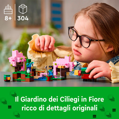 LEGO 21260 MINECRAFT IL GIARDINO DEL CILIEGIO IN FIORE