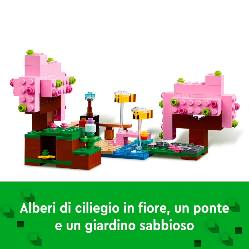 LEGO 21260 MINECRAFT IL GIARDINO DEL CILIEGIO IN FIORE