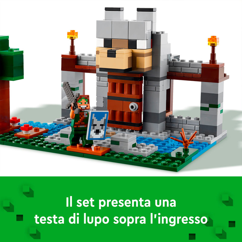 LEGO 21261 MINECRAFT IL CASTELLO DEL LUPO