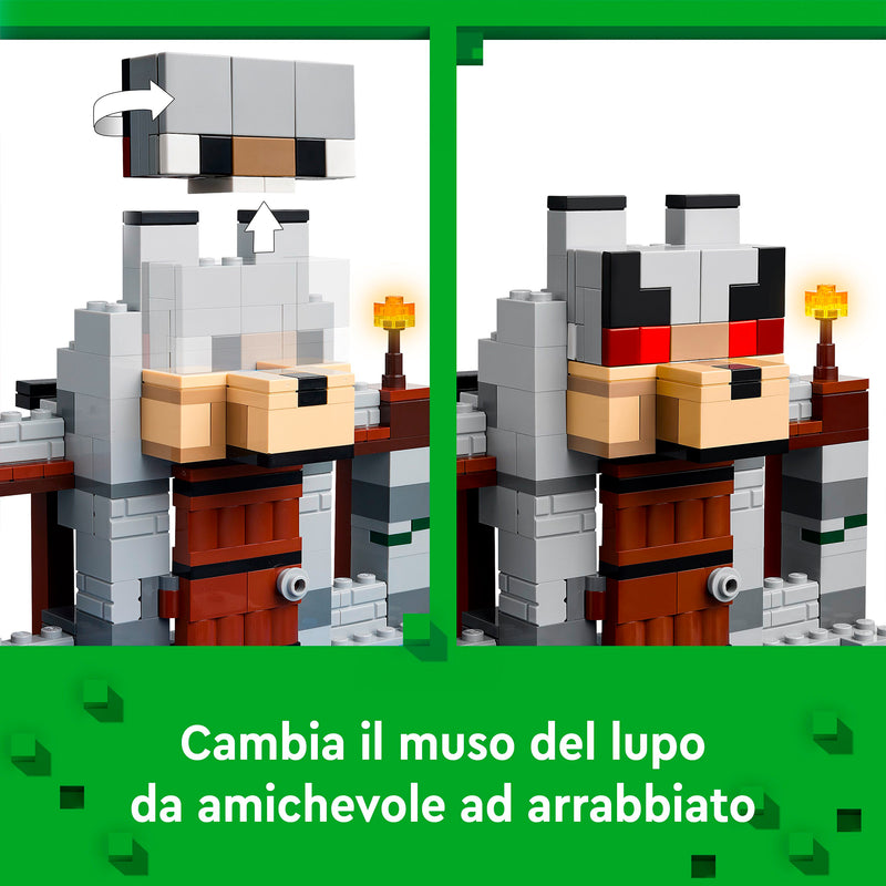 LEGO 21261 MINECRAFT IL CASTELLO DEL LUPO