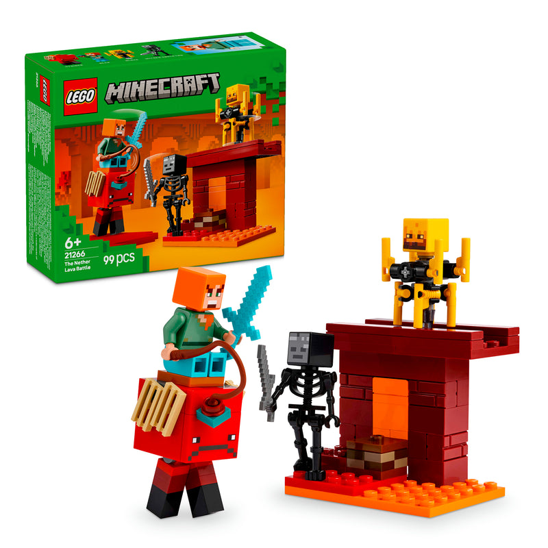 LEGO 21266 MINECRAFT BATTAGLIA SUL PONTE DEL NETHER