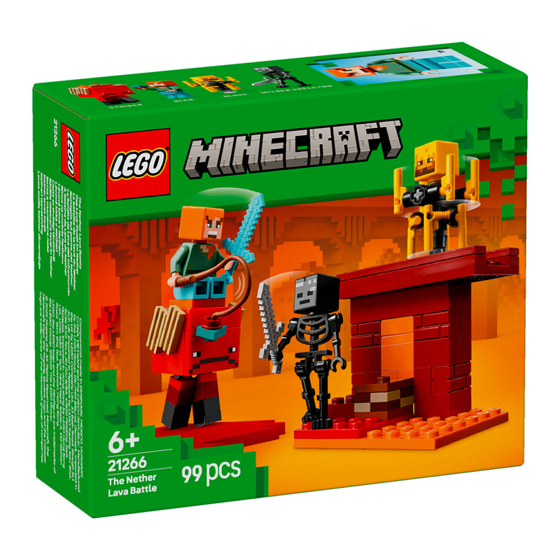 LEGO 21266 MINECRAFT BATTAGLIA SUL PONTE DEL NETHER