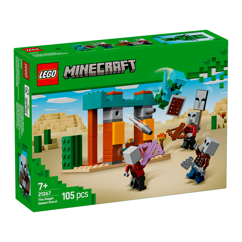 LEGO 21267 MINECRAFT PATTUGLIA NEL DESERTO DELLA BESTIA