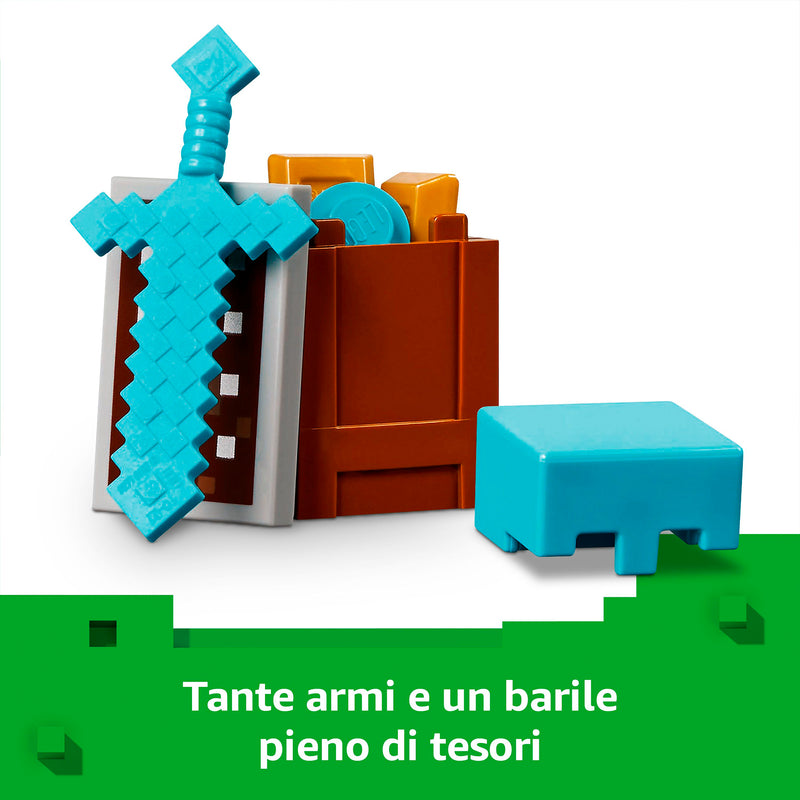 LEGO 21267 MINECRAFT PATTUGLIA NEL DESERTO DELLA BESTIA