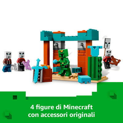 LEGO 21267 MINECRAFT PATTUGLIA NEL DESERTO DELLA BESTIA