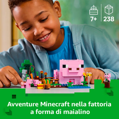 LEGO 21268 MINECRAFT LA CASA DEL MAIALINO