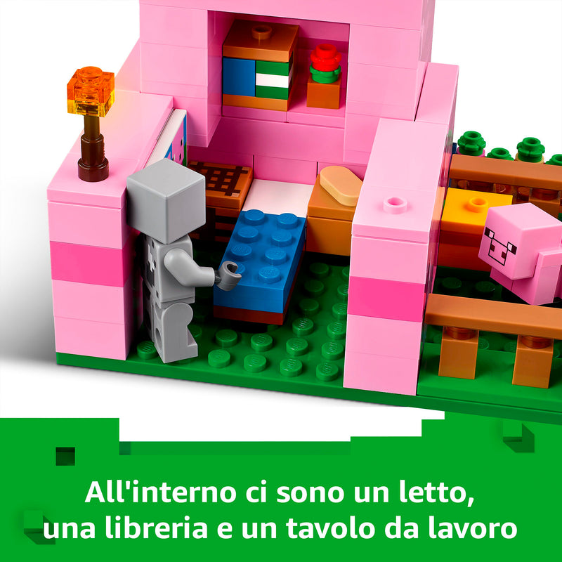 LEGO 21268 MINECRAFT LA CASA DEL MAIALINO