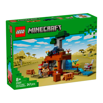 LEGO 21269 MINECRAFT SPEDIZIONE NELLA MINIERA DELL'ARMADILLO