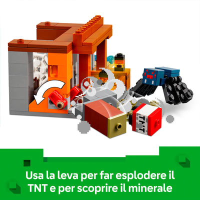 LEGO 21269 MINECRAFT SPEDIZIONE NELLA MINIERA DELL'ARMADILLO