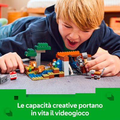 LEGO 21269 MINECRAFT SPEDIZIONE NELLA MINIERA DELL'ARMADILLO