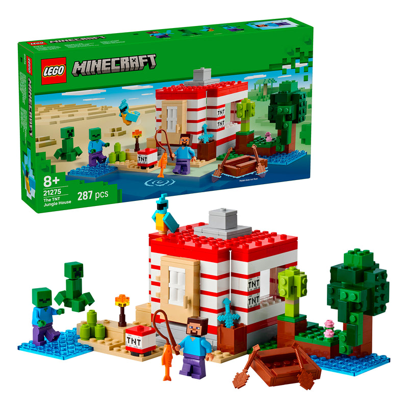 LEGO 21275 CASA NELLA GIUNGLA ESPLOSIVA