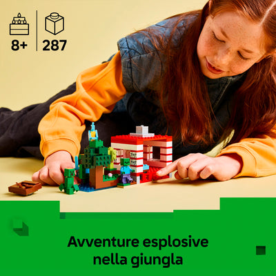 LEGO 21275 CASA NELLA GIUNGLA ESPLOSIVA
