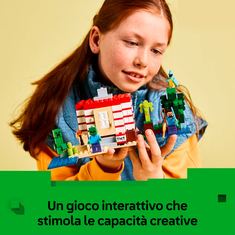LEGO 21275 CASA NELLA GIUNGLA ESPLOSIVA
