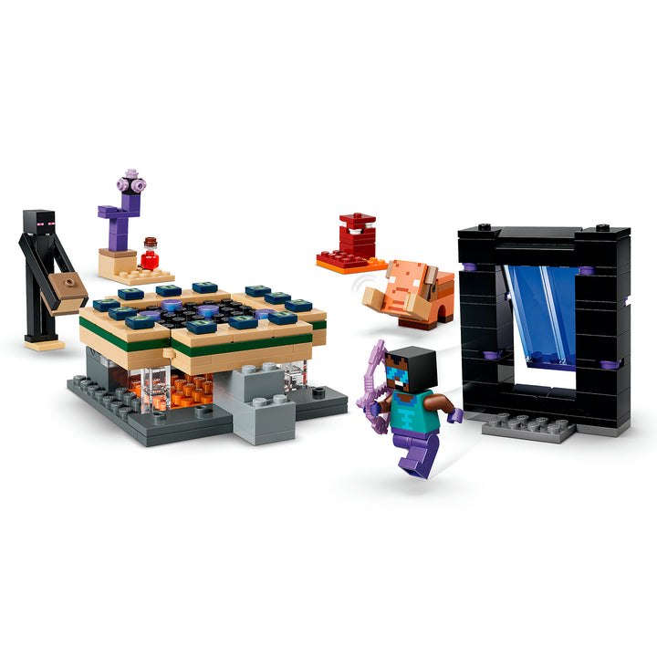 LEGO 21584 VIAGGIO NEL PORTALE DEL NETHER E DELL&