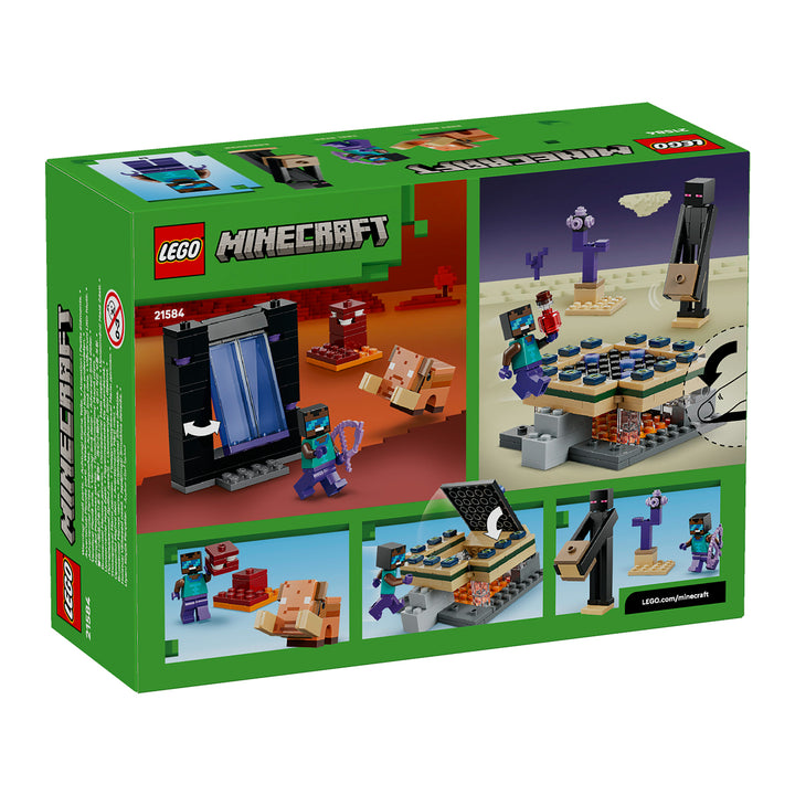 LEGO 21584 VIAGGIO NEL PORTALE DEL NETHER E DELL&