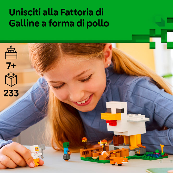 LEGO 21585 FATTORIA DI GALLINE