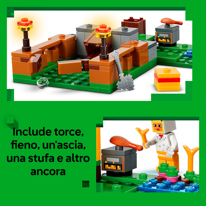 LEGO 21585 FATTORIA DI GALLINE