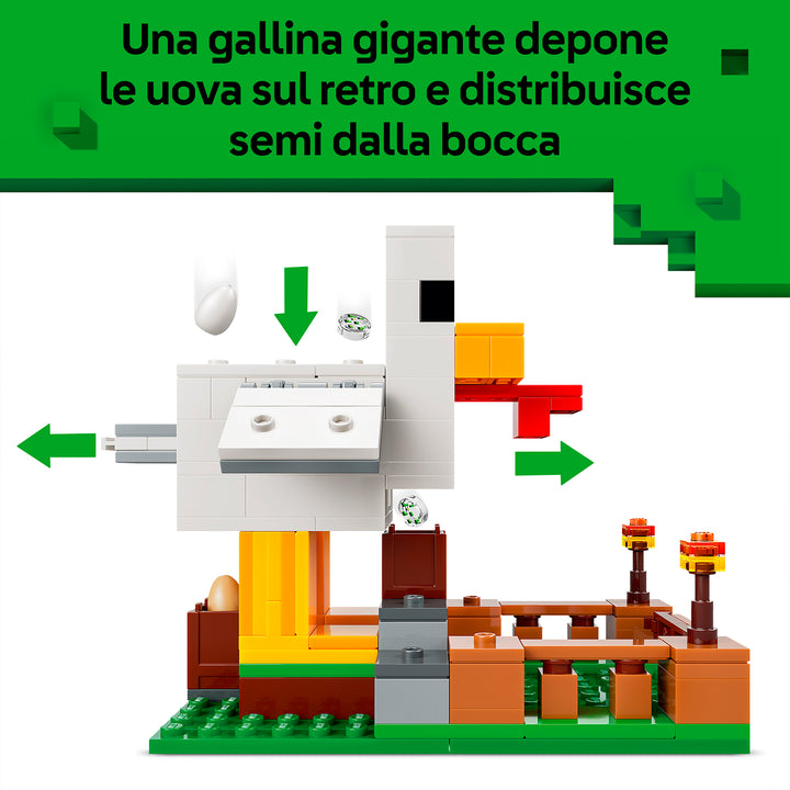 LEGO 21585 FATTORIA DI GALLINE