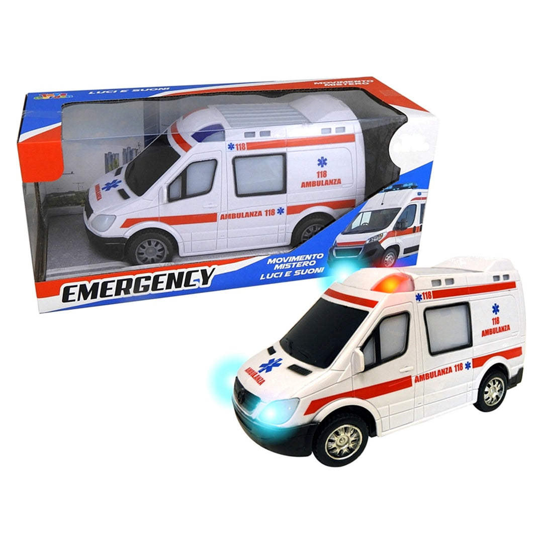 AMBULANZA CON MOVIMENTO MISTERO