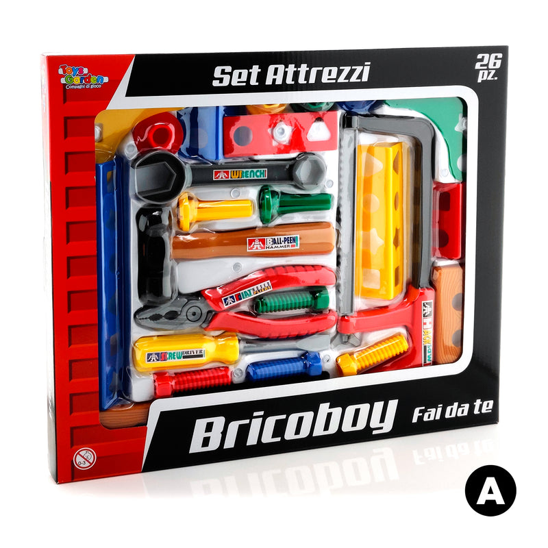 BRICOBOY SET ATTREZZI 26PZ