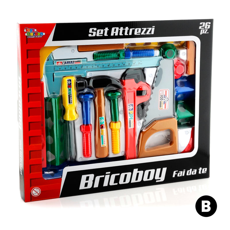 BRICOBOY SET ATTREZZI 26PZ