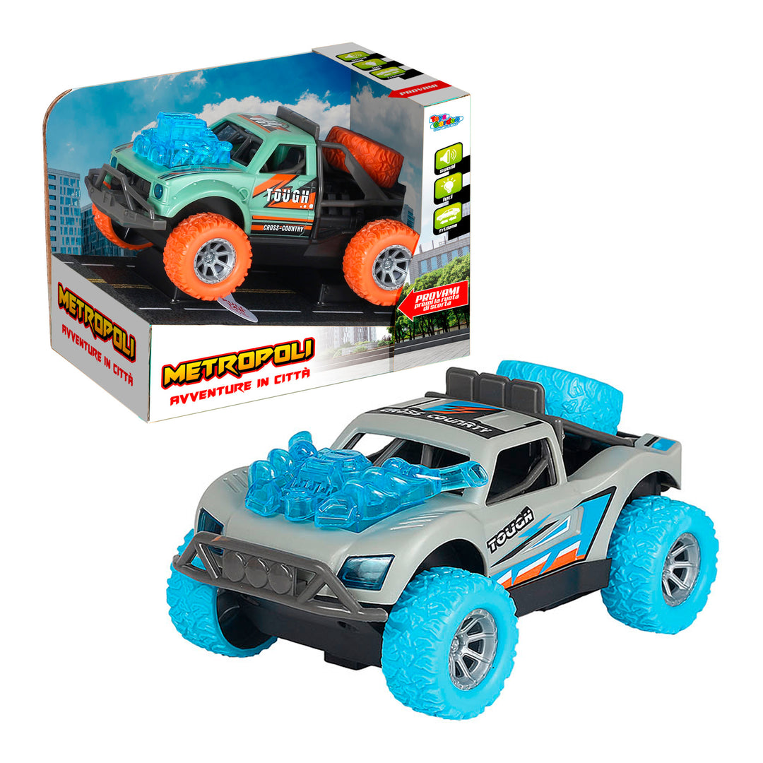 FUORISTRADA OFFROAD A FRIZIONE CON LUCI E SUONI