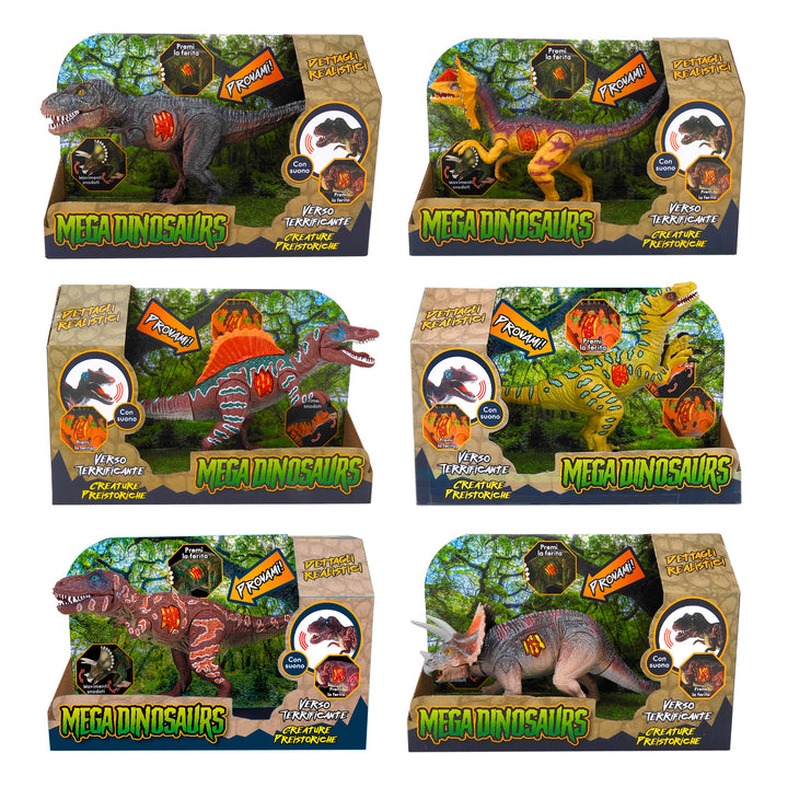 DINOSAURO FERITO CON SUONI