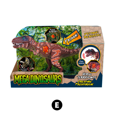 DINOSAURO FERITO CON SUONI