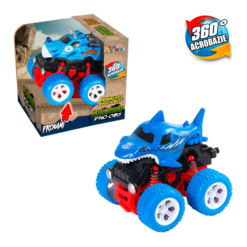 MONSTER DINO CAR ACROBATICO A FRIZIONE